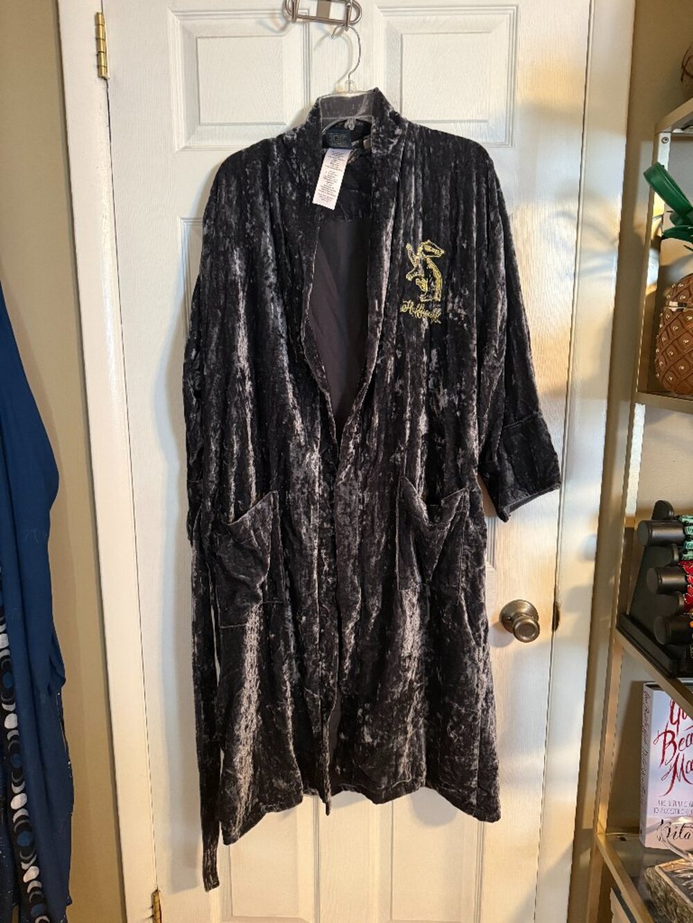 Harry Potter x Pottery Barn Hufflepuff Velvet Robe
